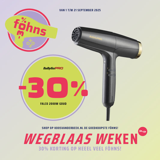 Babyliss Falco Fohn 2000W Goud