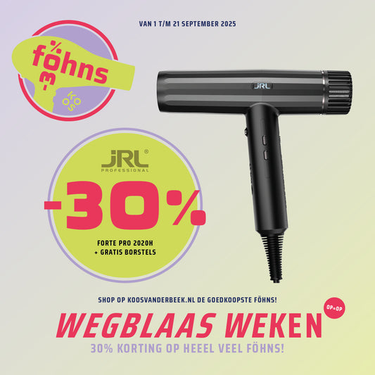 JRL Forte Pro Fohn 2020H + GRATIS BORSTELS (OP=OP)