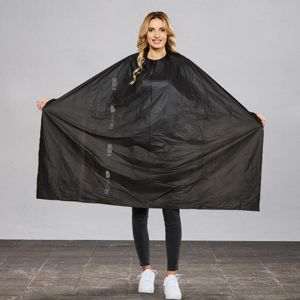 Trend-Design BIOcape Pro Einwegtücher 33 Stück Schwarz