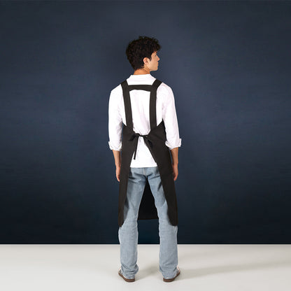 Trend Design Lackschürze Nano Oversize Schwarz