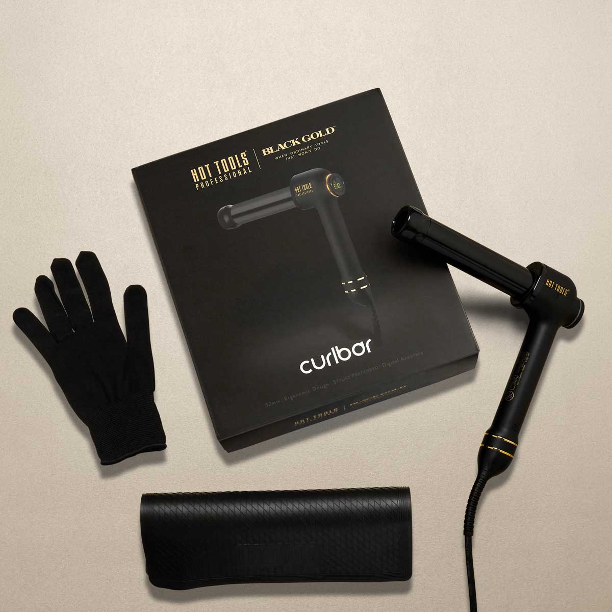 Hot Tools Curl Bar Black Gold
