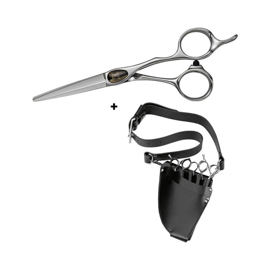 Joewell Zenith 5.5 Offset-Schere + Gratis Wild West Werkzeugtasche