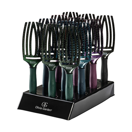 Olivia Garden Fingerbrush M Midnight Desert Display 12st