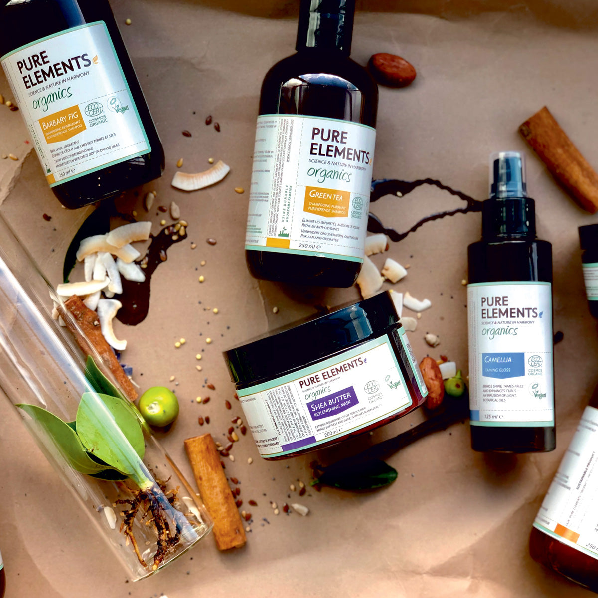 Pure Elements Organic TEST SET | -40% korting met kortingscode: HB5921