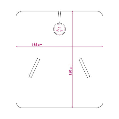 Trend Design Hood Sheet Classic Burgundy