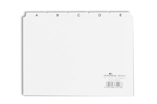 Abc Tabbladen Voor Kaartenbak - Koosvanderbeek.nl - Efalock - Planners