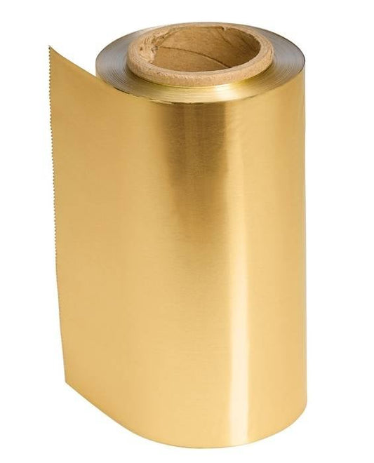 Aluminium Folie 12Cm 480Gr Gold 100Mt 15Mu - Koosvanderbeek.nl - Sibel - Folies