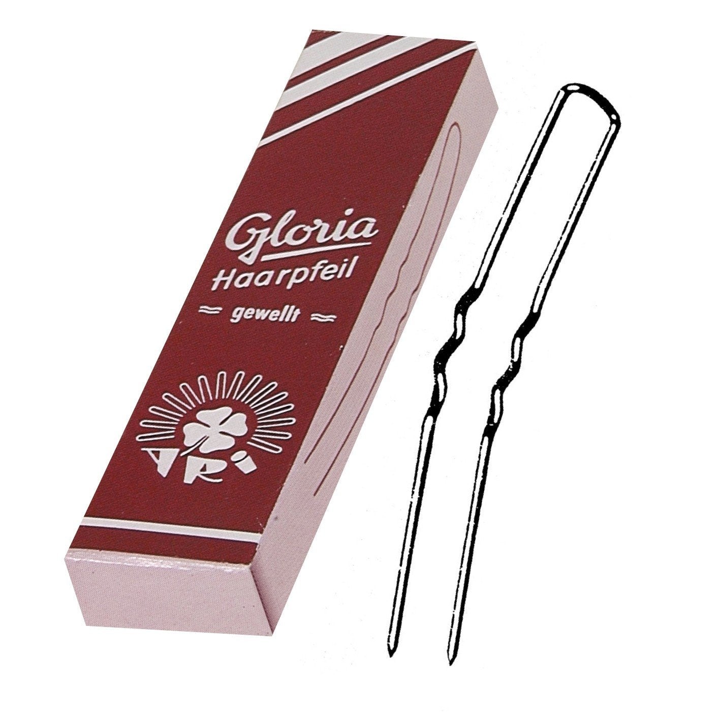 Ari Haarspeld Gloria 90mm 10st - Koosvanderbeek.nl - ARI - Schuifjes & spelden