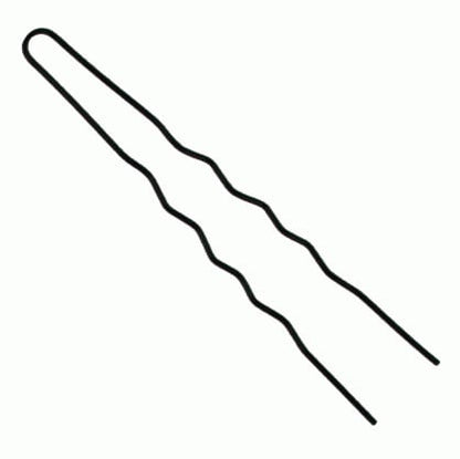 ARI Steekspeld Ribbel Zwart - Koosvanderbeek.nl - ARI - Schuifjes & spelden