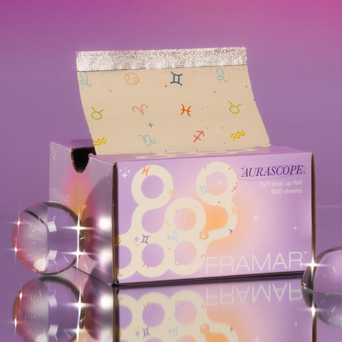 Framar Alufoil Aurascope Pop-Up 500 pièces