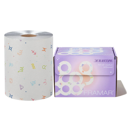 Framar Alufolie Aurascope Medium Embossed 98m