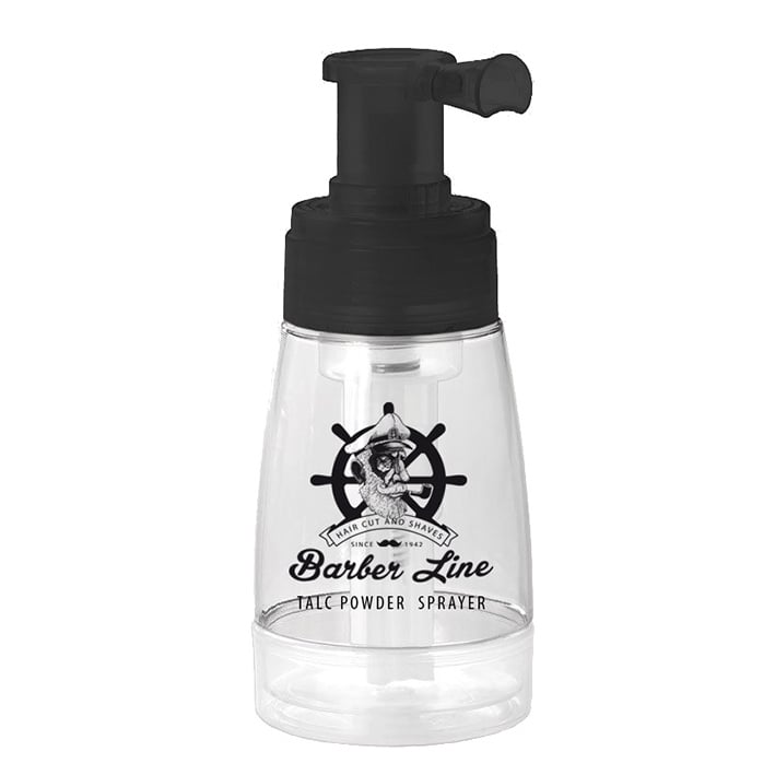 Barber Line Talkpoeder Sprayer 180ml - Koosvanderbeek.nl - Barber Line - Talkpoeder