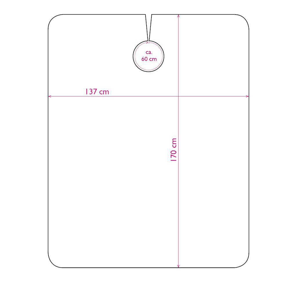 Friseurhaubenstoff Schwarz Kreidestreifen 94064