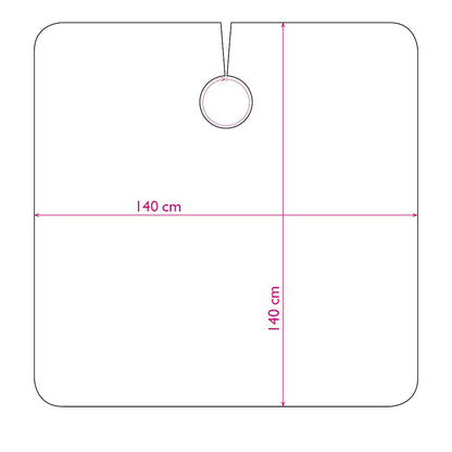 Trend-Design BIOcape Pro Einwegtücher 33 Stück Schwarz