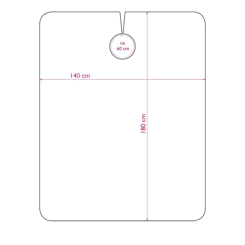 Trend Design Haarhandtuch-Friseurdrucker