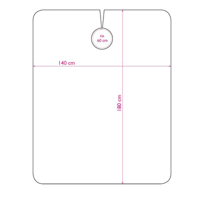 Trend Design Haarhandtuch-Friseurdrucker