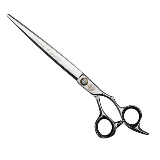 Captain Cook Barber Schaar Silver Diamond 8.0 - Koosvanderbeek.nl - Eurostil - Kappersschaar