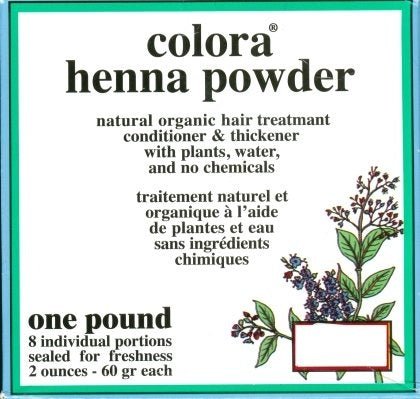 Colora Henna Kleurpoeder Economy Pack 8x60g - Koosvanderbeek.nl - Colora Henna - Haarverf