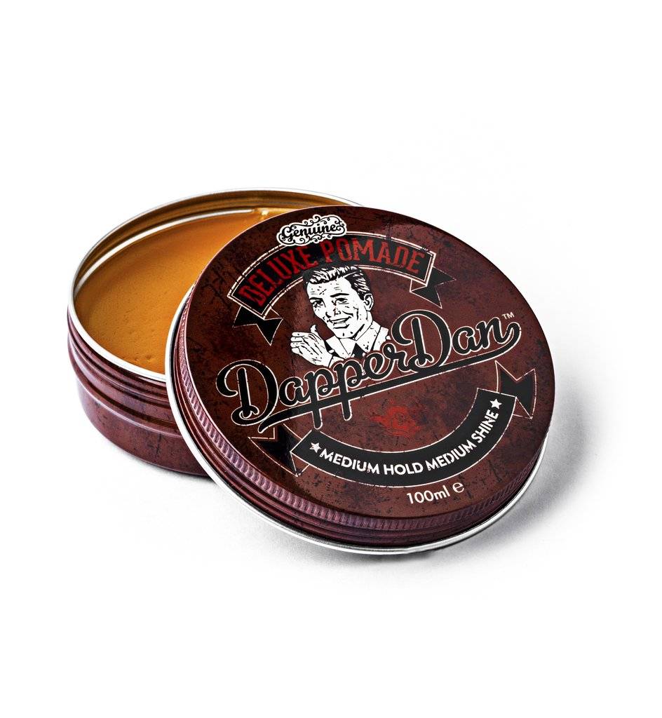 Dapper Dan Deluxe Pomade Bruin 100ml - Koosvanderbeek.nl - Dapper Dan - Wax & pomade