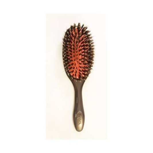 Denman D81S - Platte Borstel Small echt & nylon haar - Koosvanderbeek.nl - Denman - Haarborstels