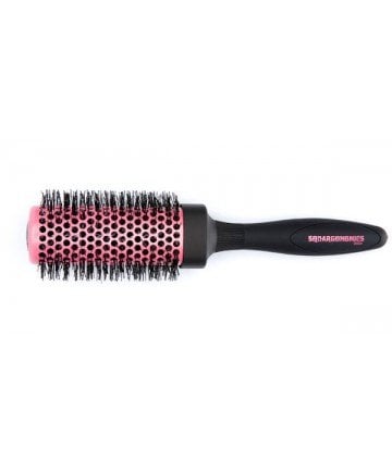 Denman Squargonomics L = 33mm Zwart/Pink - Koosvanderbeek.nl - Denman - Haarborstels