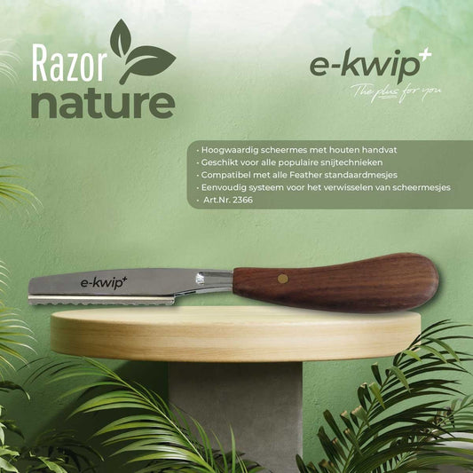 E - Kwip Razor Nature - Koosvanderbeek.nl - E - kwip - Kappersmes