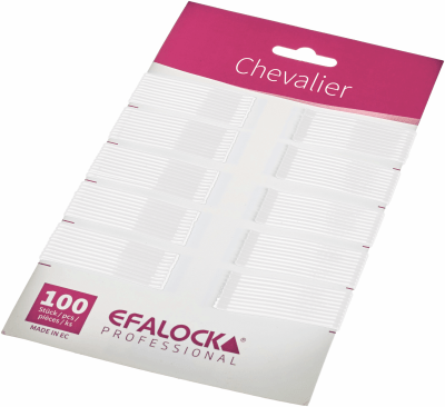 Efalock Chevalier schuifjes Wit 5cm 100st - Koosvanderbeek.nl - Efalock - Schuifjes & spelden