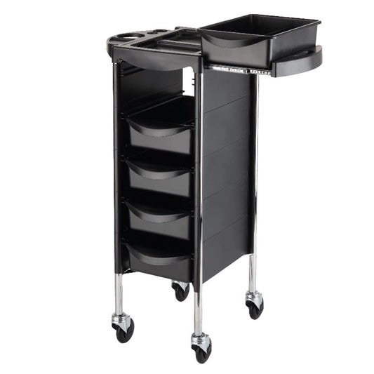 Efalock Werkwagen Piccolo 4002 Zipp Chroom - Koosvanderbeek.nl - Efalock - Werkwagens