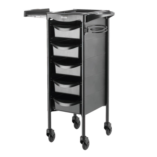 Efalock Werkwagen Piccolo 4002 Zipp Zwart - Koosvanderbeek.nl - Efalock - Werkwagens