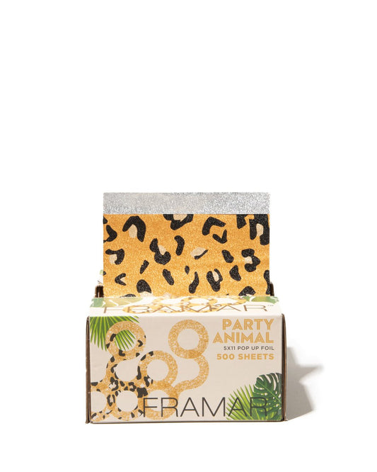 Framar Alufolie Party Animal Pop - Up Embossed 12x27cm 500st - Koosvanderbeek.nl - Framar - Folies