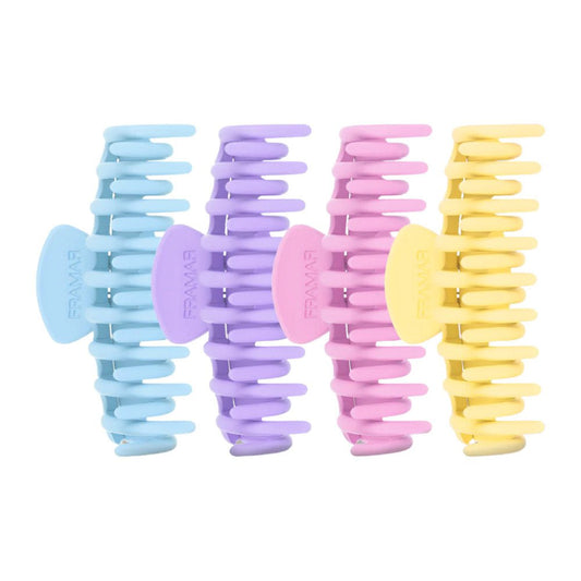 Framar Claw Clips Pastel 4st - Koosvanderbeek.nl - Framar - Verdeelklemmen