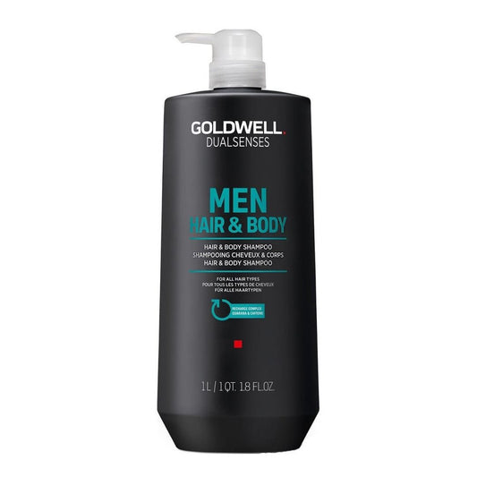 Goldwell DS Men Hair & Body Shampoo 1000ml - Koosvanderbeek.nl - Goldwell - Shampoo