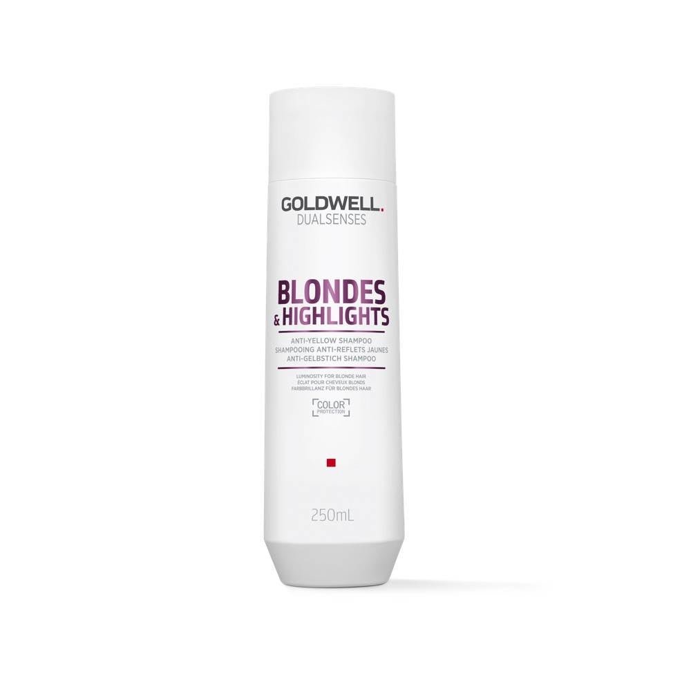 Goldwell Dualsenses Blondes & Highlights Anti - Yellow 250ml - Koosvanderbeek.nl - Goldwell - Shampoo