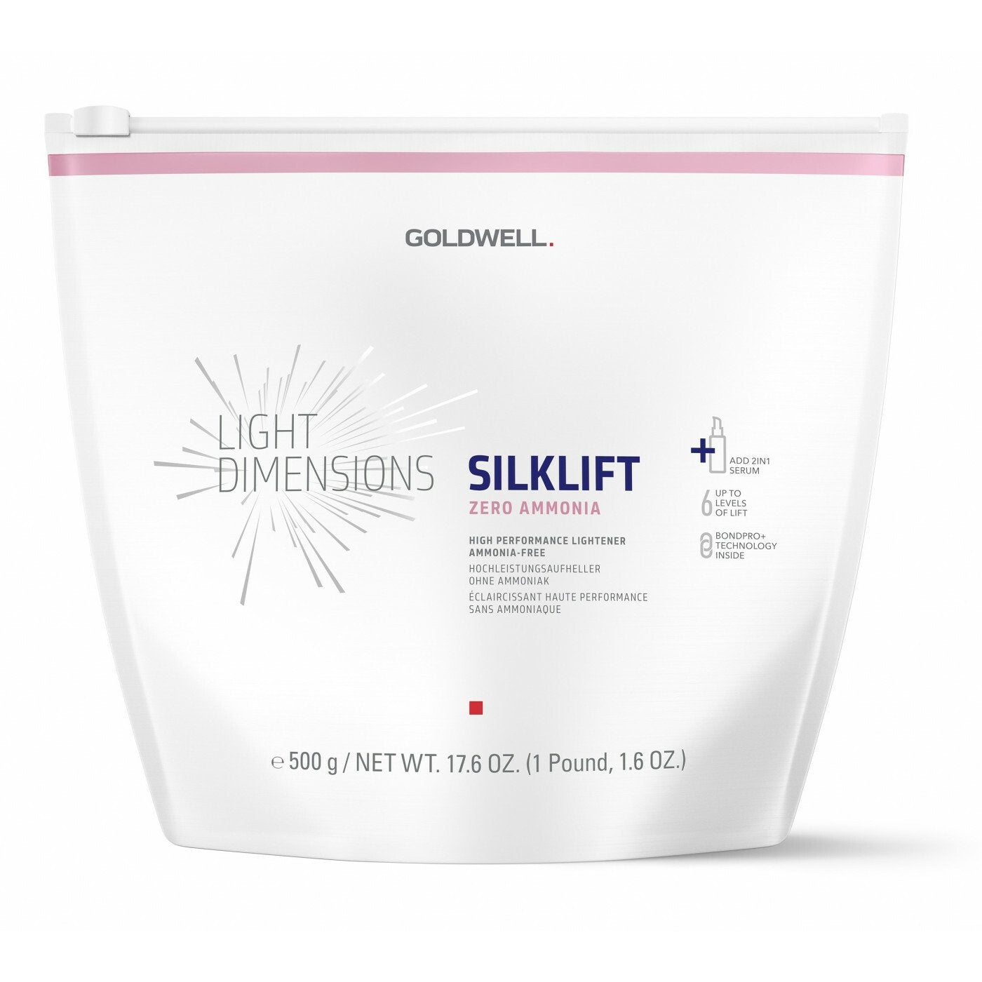 Goldwell Light Dimensions Silklift Zero Ammonia 500g - Koosvanderbeek.nl - Goldwell - Blondering