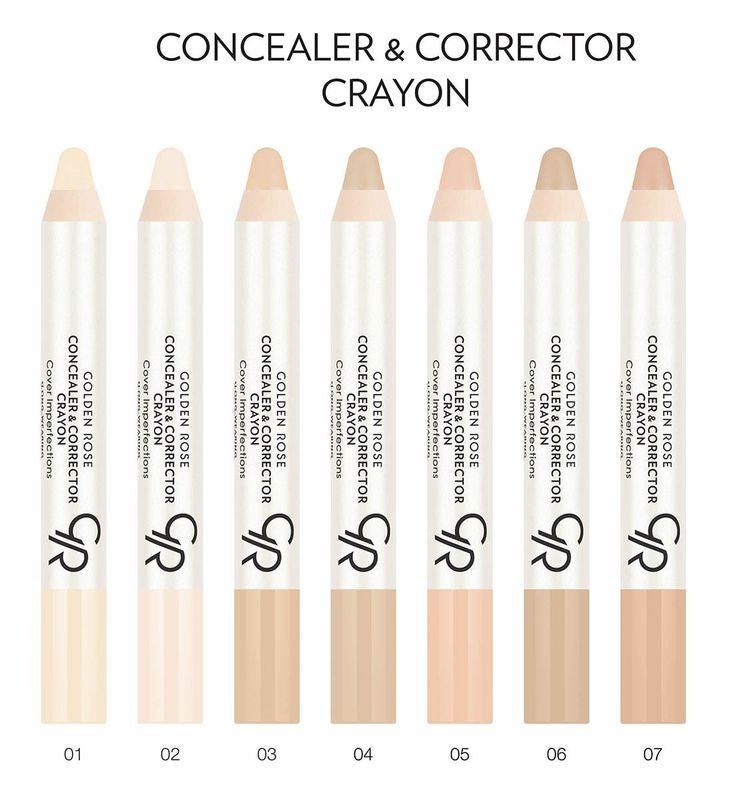 GR Concealer & Corrector Crayon - Koosvanderbeek.nl - Golden Rose - Foundations & concealers