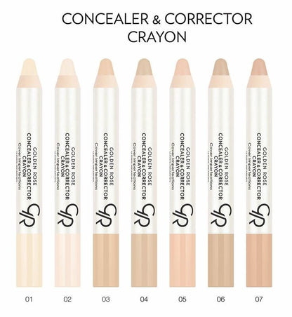 GR Concealer & Corrector Crayon - Koosvanderbeek.nl - Golden Rose - Foundations & concealers