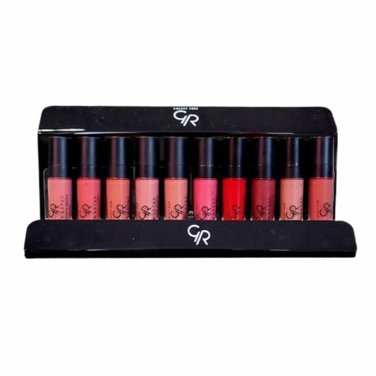 GR Longstay Liquid Matte Lipstick Display - Koosvanderbeek.nl - Golden Rose - Displays