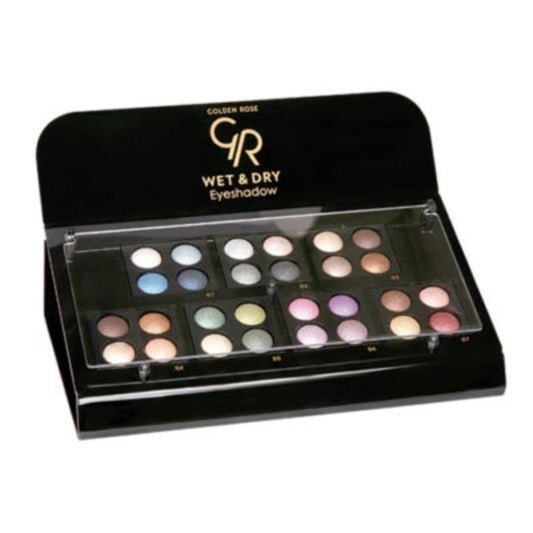 GR Wet & Dry Eyeshadow Display - Koosvanderbeek.nl - Golden Rose - Displays