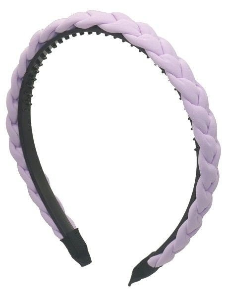 Haarband Braided 1.8cm Lila - Koosvanderbeek.nl - koosvanderbeek - Haarbanden