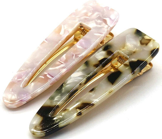 Haarclip Set Pink/Animal 7cm - Koosvanderbeek.nl - koosvanderbeek - Haarmode
