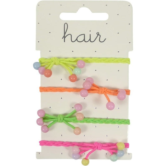 Haarelastiek Braided Neon - Koosvanderbeek.nl - koosvanderbeek - Elastiekjes