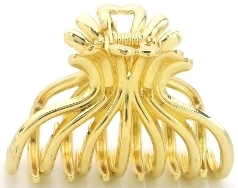 Haarklem fleur metal gold - Koosvanderbeek.nl - koosvanderbeek - Haarmode