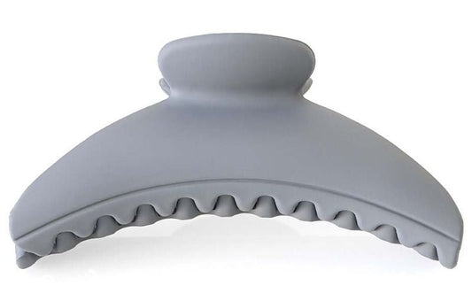 Haarklem rond steelgrey 11,5cm - Koosvanderbeek.nl - koosvanderbeek - Haarmode