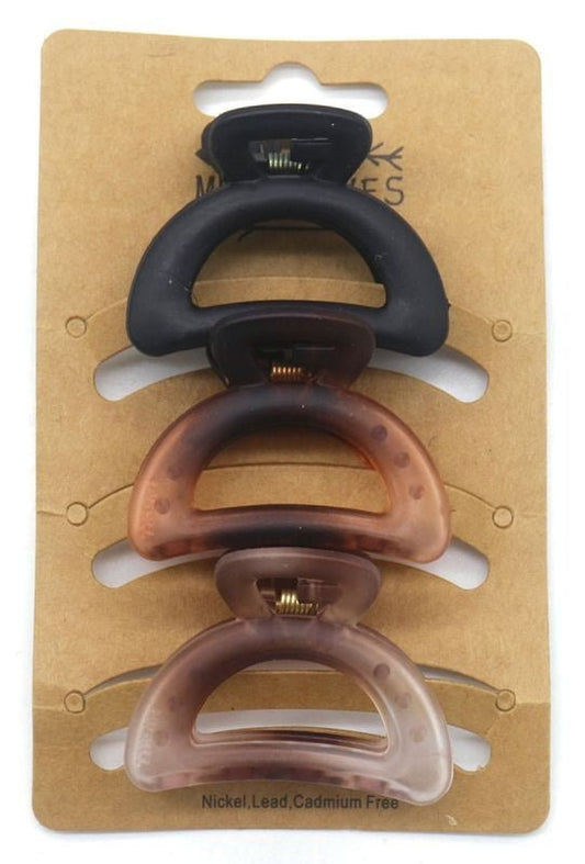 Haarklem set 3 stuks 4,5 cm rond - Koosvanderbeek.nl - koosvanderbeek - Haarmode