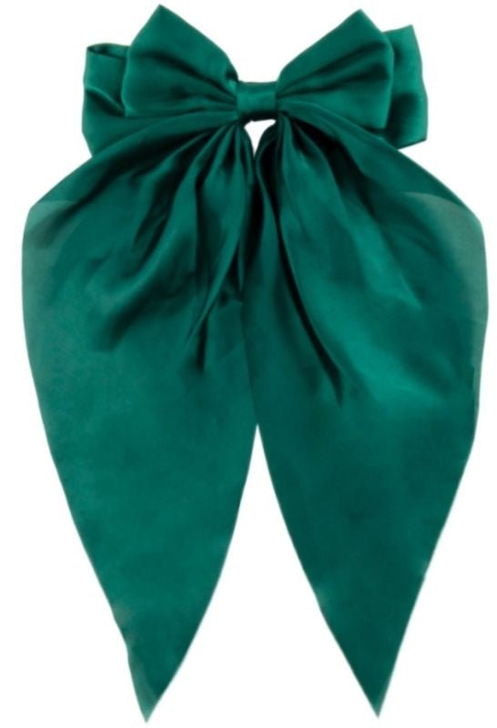 Haarstrik Satijn Groen - Koosvanderbeek.nl - koosvanderbeek - Haarmode