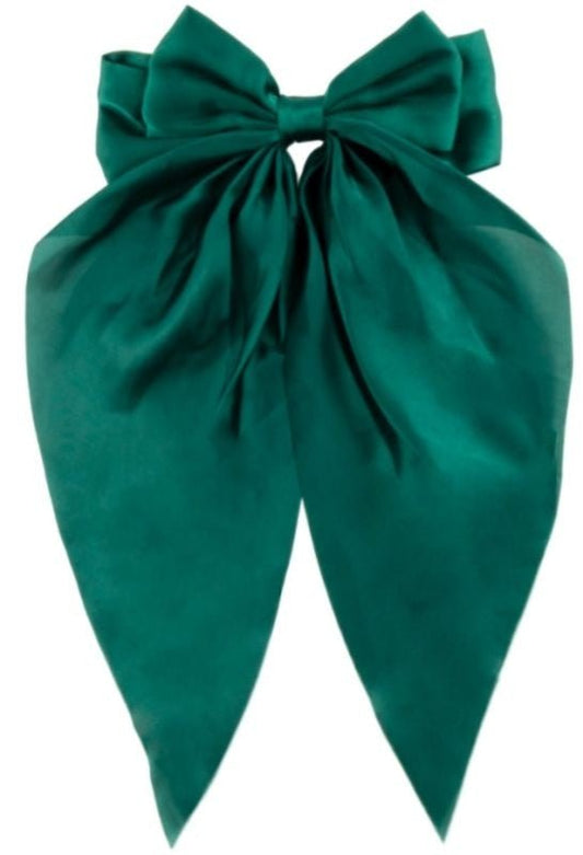 Haarstrik Satijn Groen - Koosvanderbeek.nl - koosvanderbeek - Haarmode