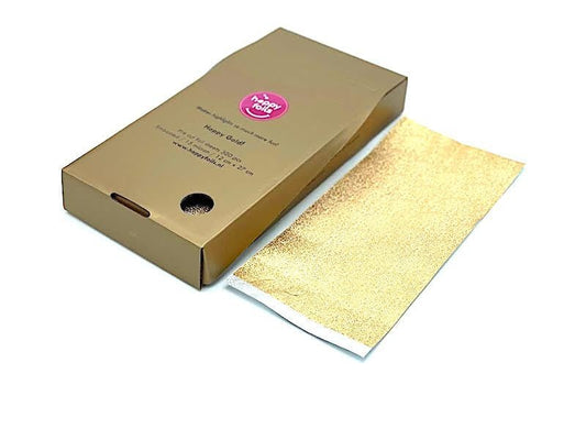 Happy Foils Pre Cut Sheets Folie Happy Gold 300st - Koosvanderbeek.nl - Happy Foils - Folies