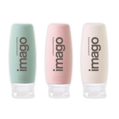 Imago ReFill Siliconen Knijpfles 100ml - Koosvanderbeek.nl - Imago - Shampoo
