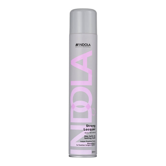 Indola Strong Lacquer 500ml - Koosvanderbeek.nl - Indola - Haarspray