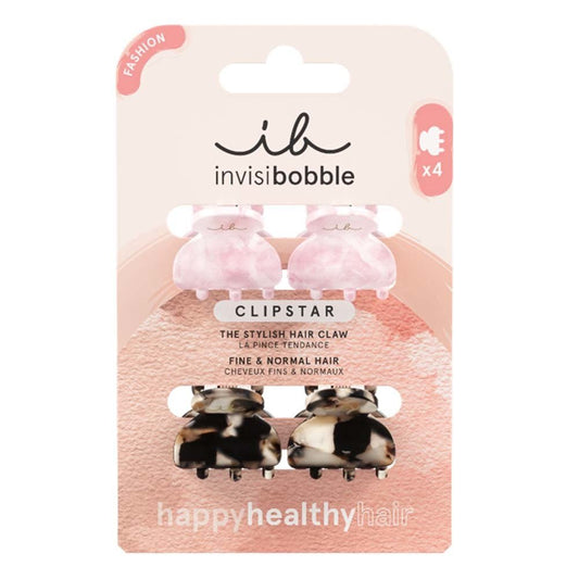 Invisibobble Clipstar Petit Four 4st - Koosvanderbeek.nl - Invisibobble - Haarmode